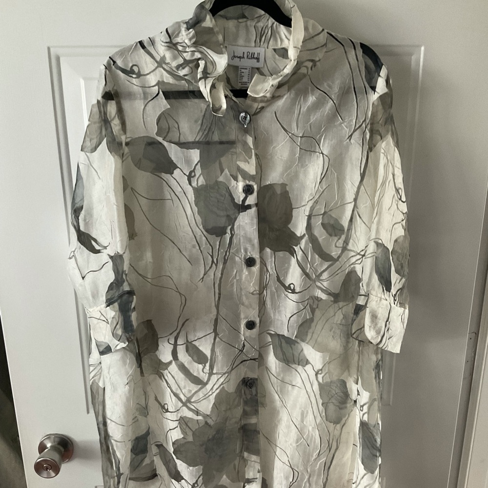 Joseph Ribkoff Long Sheer Topper